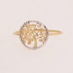 Anillo De Oro 18K Árbol De La Vida - Imagen 2