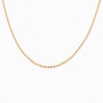 Cadena De Oro 18K Militar