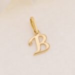 Dije De Oro 18K Letra B - Imagen 2