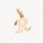 Dije De Oro 18K Letra R