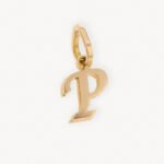 Dije De Oro 18K Letra P