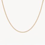 Cadena De Oro 18k Eslabón Seguido