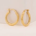 Candongas De Oro 18K Melcocha - Image 2