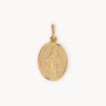 Dije De Oro 18K Virgen Milagrosa
