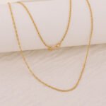 Cadena De Oro 18K Tejido Lazo - Image 2