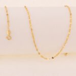 Cadena De Oro 18K Criss Cross - Imagen 2