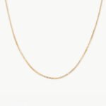 Cadena De Oro 18K Tejido Veneciana