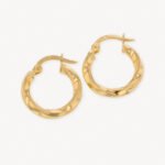 Candongas De Oro 18K Melcocha
