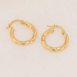 Candongas De Oro 18K Melcocha - Image 2