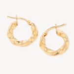 Candongas De Oro 18K Melcocha