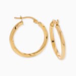 Candongas De Oro 18K Melcocha