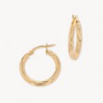 Candongas De Oro 18K Melcocha