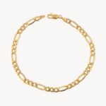 Pulsera De Oro 18k 3x1