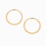 Candongas De Oro 18K Agujas