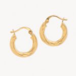 Candongas De Oro 18K Melcocha
