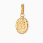 Dije De Oro 18K Letra C