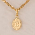 Dije De Oro 18K Letra C - Imagen 2