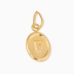 Dije De Oro 18K Letra F