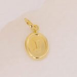 Dije De Oro 18K Letra J - Imagen 2