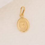 Dije De Oro 18K Letra R - Imagen 2