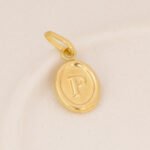 Dije De Oro 18K Letra P - Imagen 2