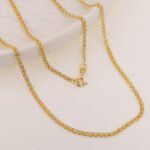 Cadena De Oro 18k Tejido Bismark - Image 2
